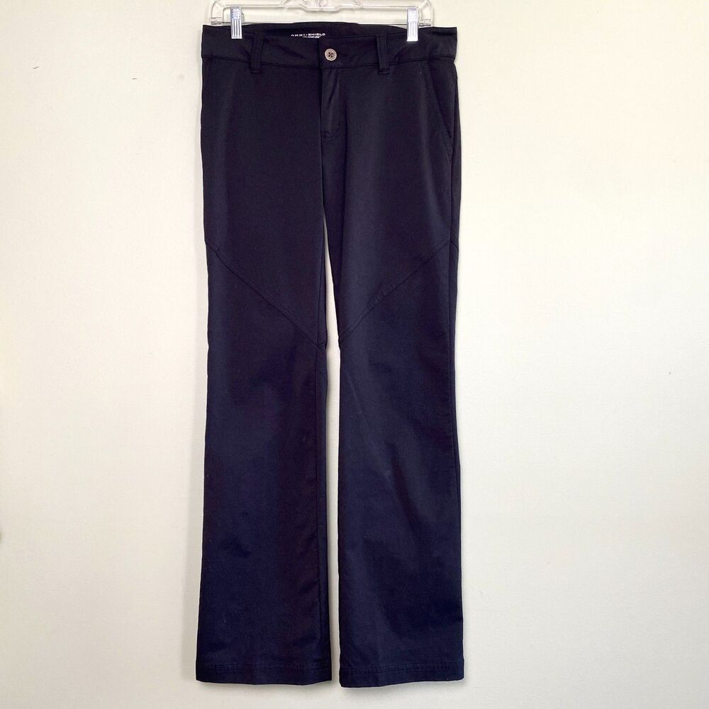 Columbia Pants Omni Shield Advanced Repellency Womens 6 Black Hiking Outdoor